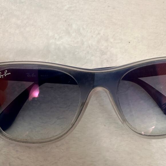 Ray Ban RB4440N Blue Clear Gradient Sunglasses Italy